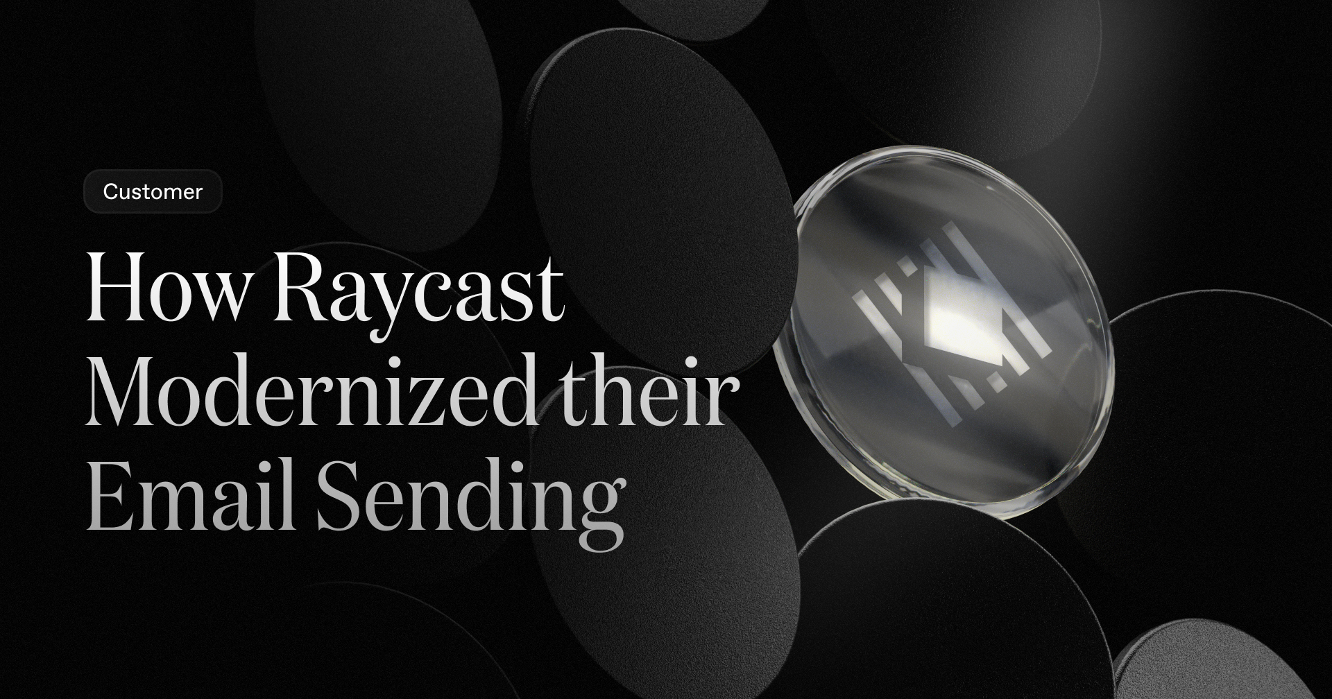 The Open Graph image on Resend's Raycast post: the headline is the card