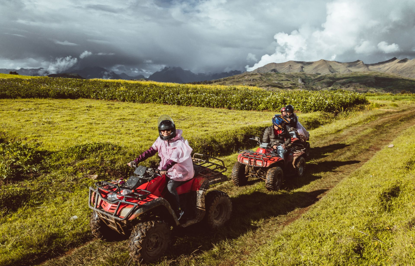 Quad biking in Cusco, Peru